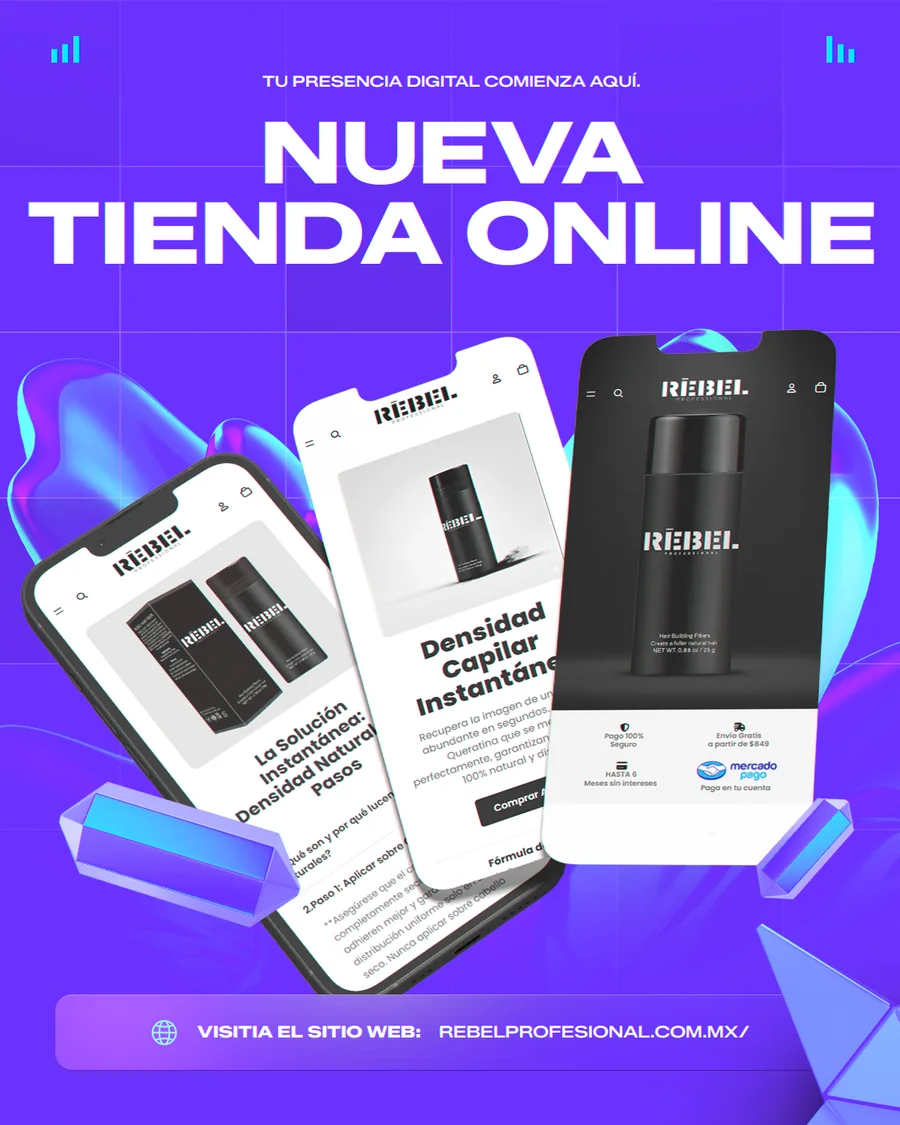 Tienda en línea de Rebel Profesional